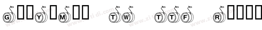 GenYoMin TW TTF Regu字体转换
